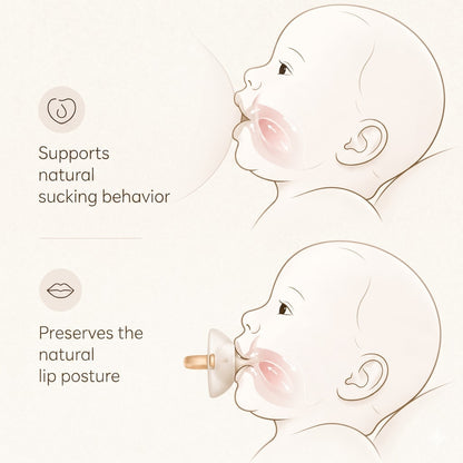 Nuckly™ Starter-Set: 2x Nuckly Breast Like Pacifier